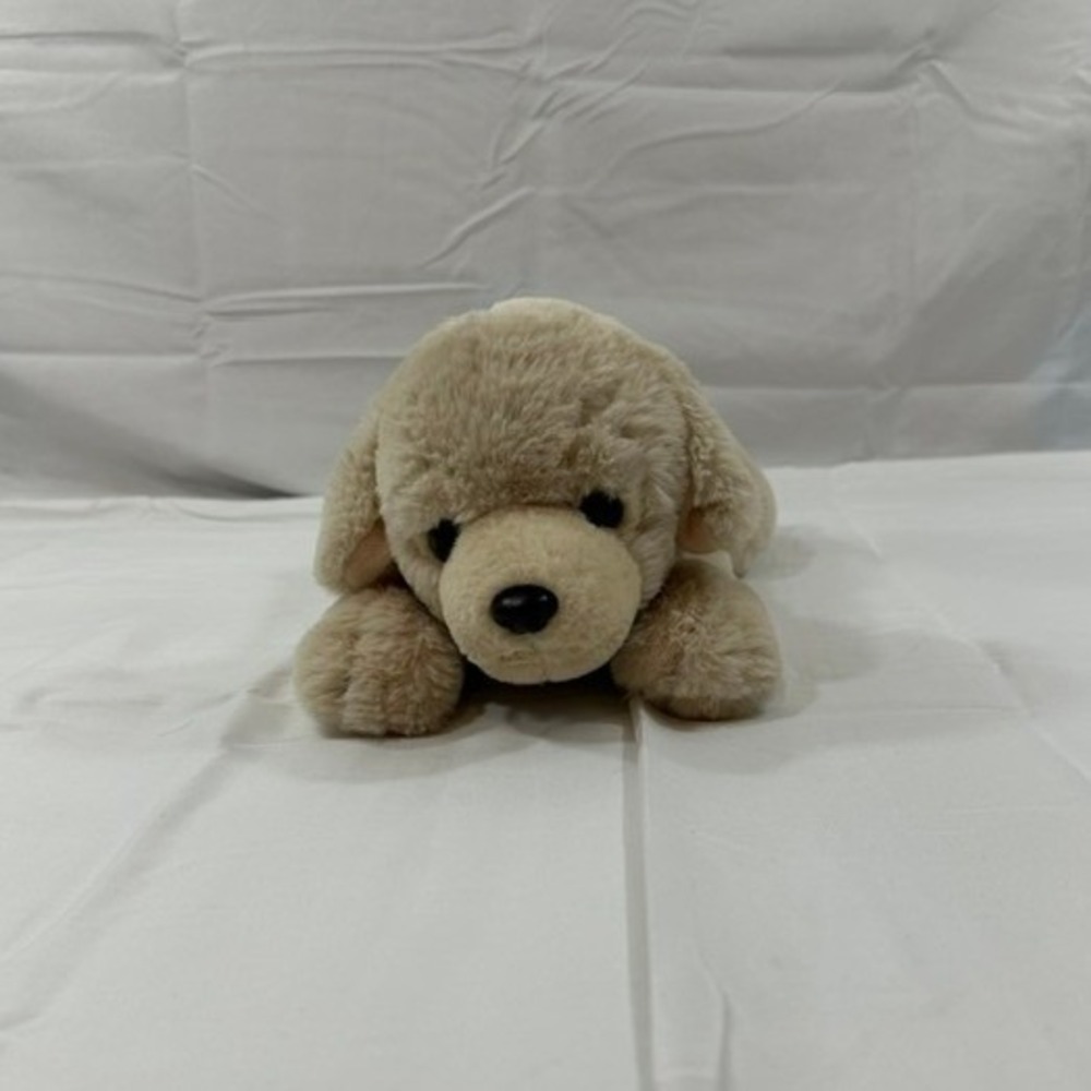 FAO Schwarz Golden Retriever Lab Puppy Plush Tan Dog 14 inch